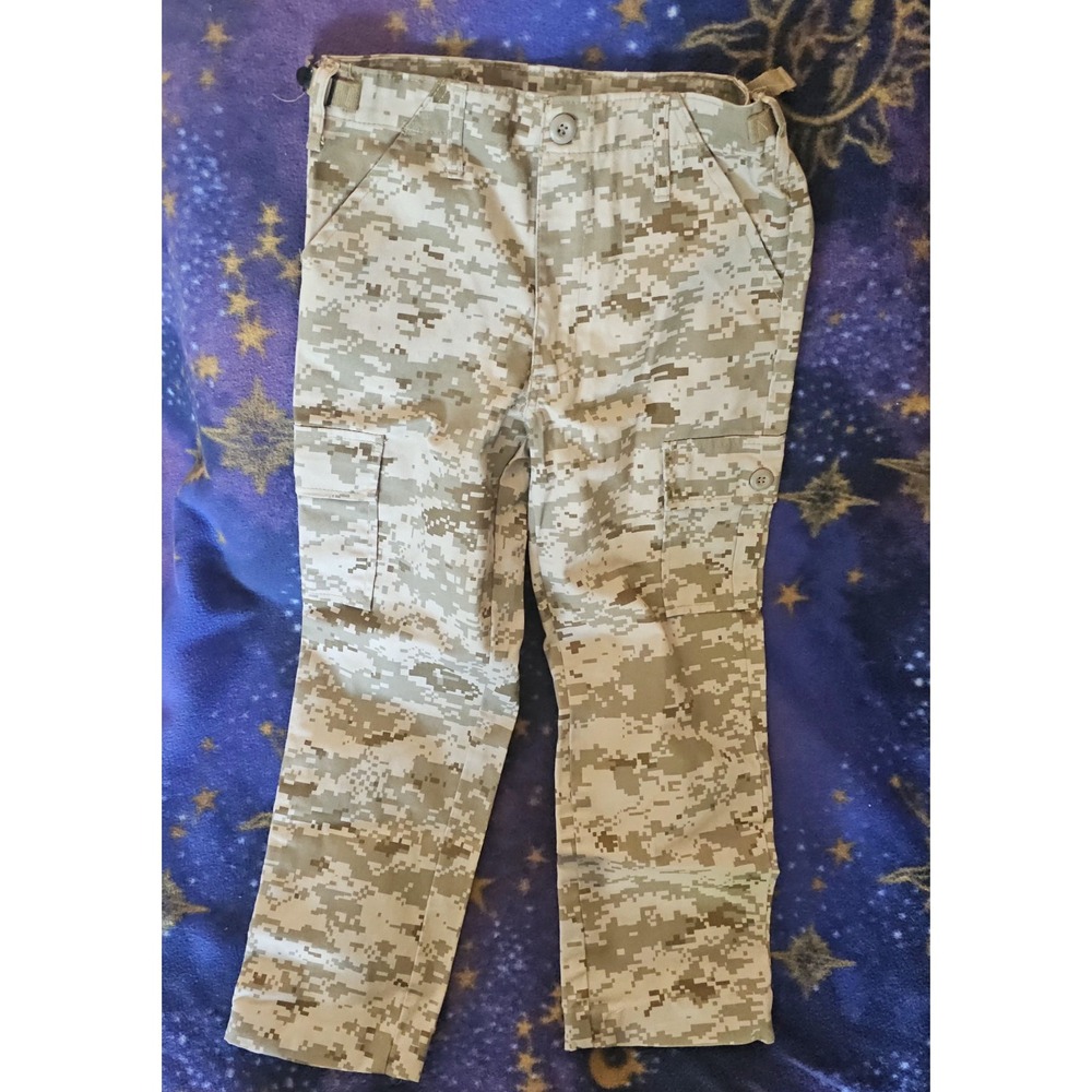 Rothco B.D.U. Digital Kid Pants Kids Medium Cotton Blend Military Army Camouflag